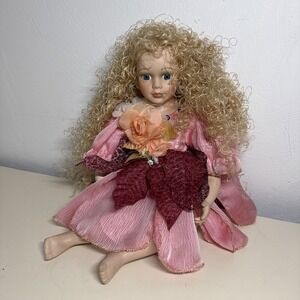 Cathay Collection 650 - 5000 Vintage Porcelain Doll with COA